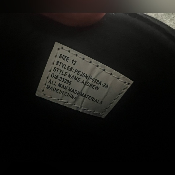 Perry Ellis Oxford shoes black mens size 12 - Picture 4 of 5